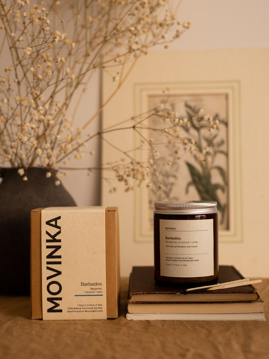Coconut Scented Candle | Scented Candle | MOVINKA